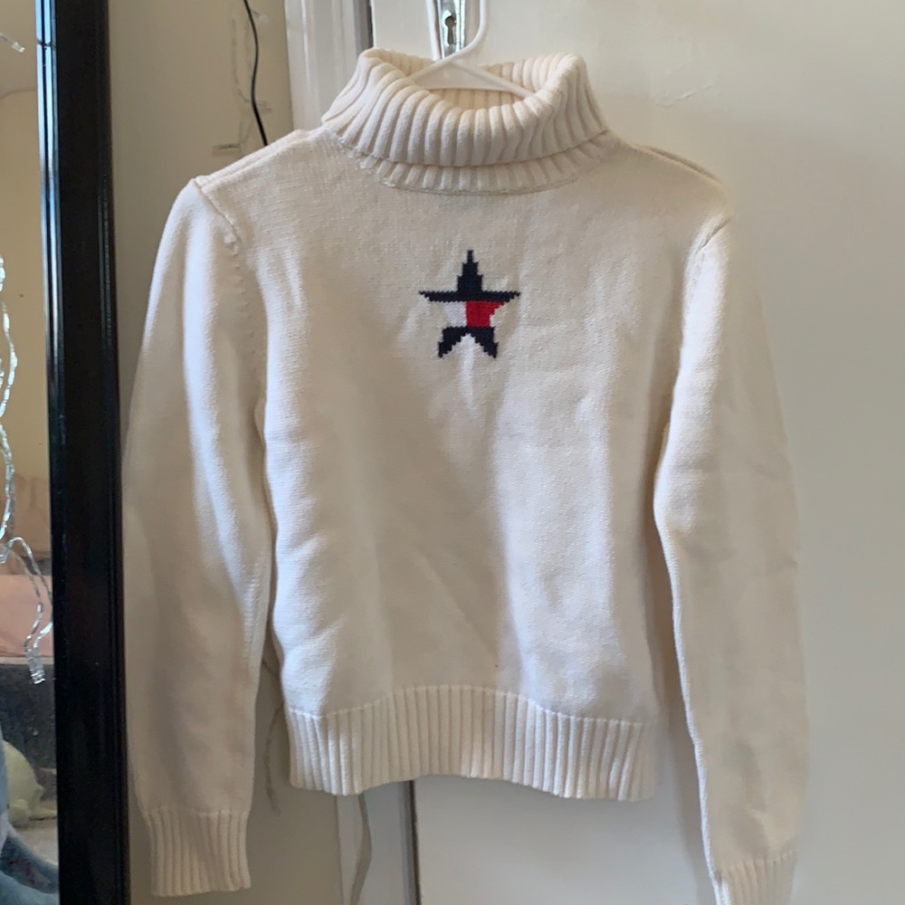 tommy hilfiger vintage turtleneck sweater